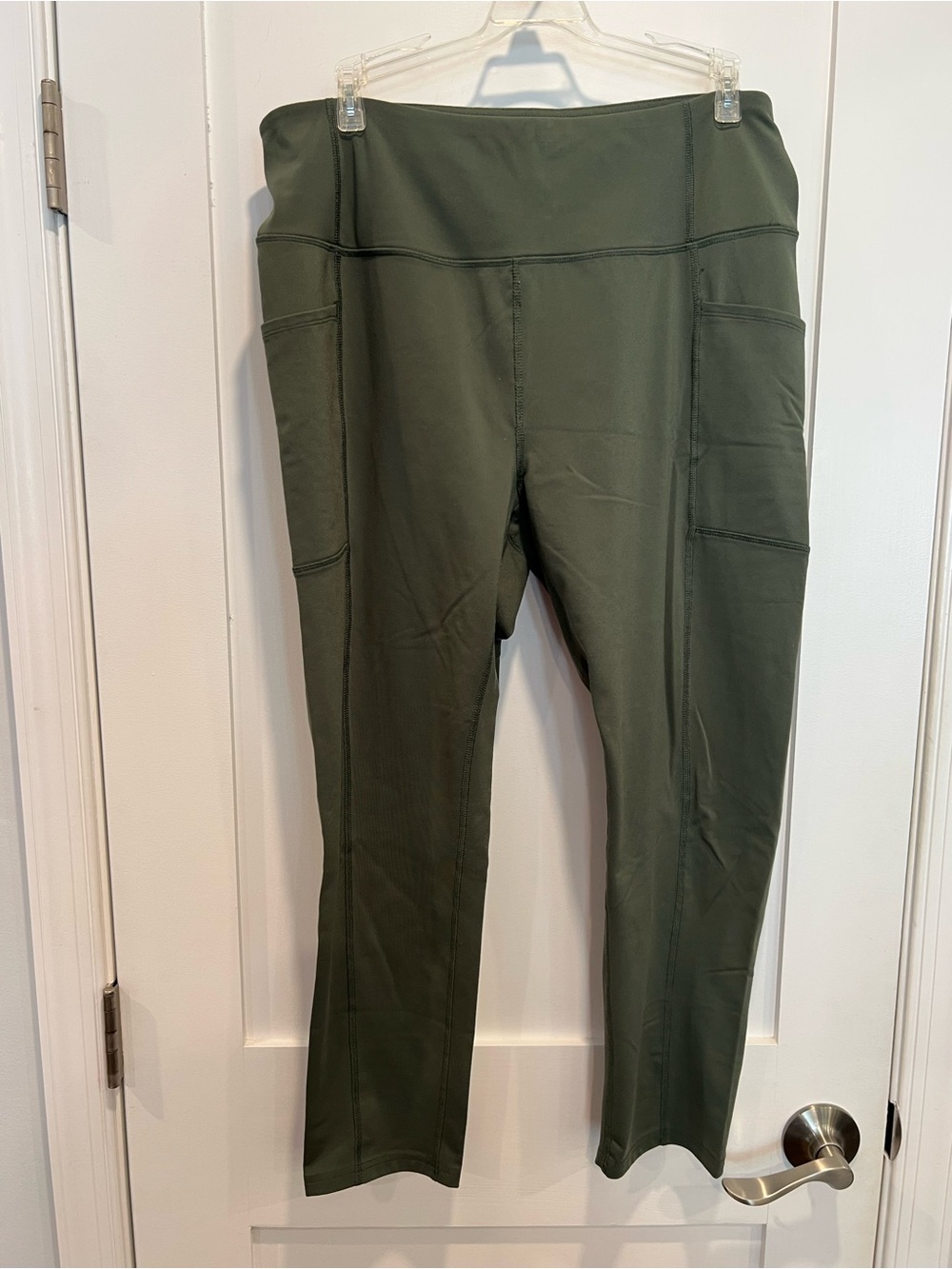 tek gear Olive High-Rise Pocket Leggings